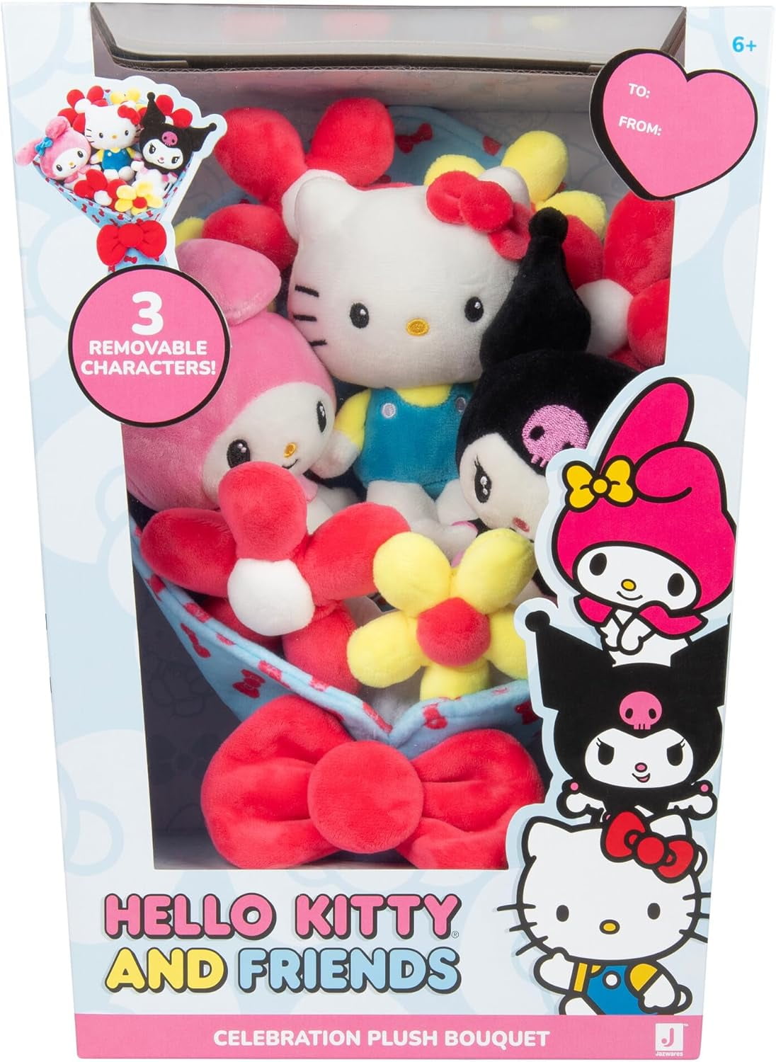 Hello Kitty and Friends - 12-inch Plush Celebration Bouquet - 9