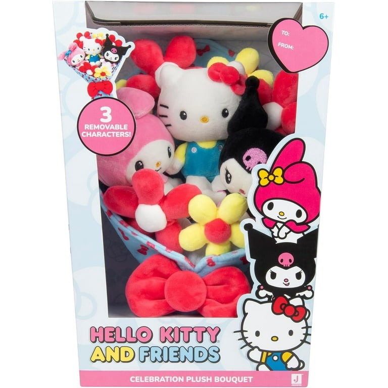 Hello Kitty and Friends - 12-inch Plush Celebration Bouquet - 9