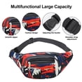 thumbnail image 3 of Bolso bandolera deportivo de camuflaje para exteriores, de gran capacidad, impermeable y resistente al desgaste, color rojo, 3 of 5