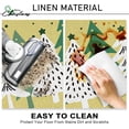 thumbnail image 5 of Green Christmas Tree Kitchen Rugs Set of 2, Xmas Holiday Kitchen Mats Decor, Winter Floor Door Mat Home Decorations - 17x30 and 17x47 Inch, 5 of 6