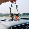 thumbnail image 3 of Accesorios para niños Coche de anime gris Lindo columpio para pareja Interior Espejo retrovisor romántico para pareja Colgante de péndulo para enviar un regalo, 3 of 5