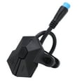 thumbnail image 3 of Displays Controller Switch, PVC Lightweight Durable Switch Extension Cable IP65 Waterproof 4 Pin Male  For Electric Bike, 3 of 8