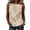 Beige, variant on Womens Floral Sleeveless Blouse Round Neck Sheer Mesh Casual Tank Top,Size S