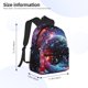 thumbnail image 2 of Fotbe Outer Space Floating Numbers And Letters Mochila Ligera Casual para Laptop para Hombres y Mujeres, Mochila Impermeable de Uso Diario, Mochila para Universidad, 2 of 6
