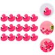 thumbnail image 5 of 15 Uds. Juguete de baño de flamencos de dibujos animados, juguete de ducha para niños pequeños, juguete de baño chirriante, 5 of 6