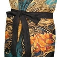 thumbnail image 5 of JSTEL Butterfly Gothic Apron with 2 Pockets for Women Men Adjustable Garden Bib, 5 of 5