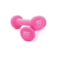 thumbnail image 1 of Primozu FIT Neoprene Dumbbells (1LB -Pink - Pair), 1 of 4