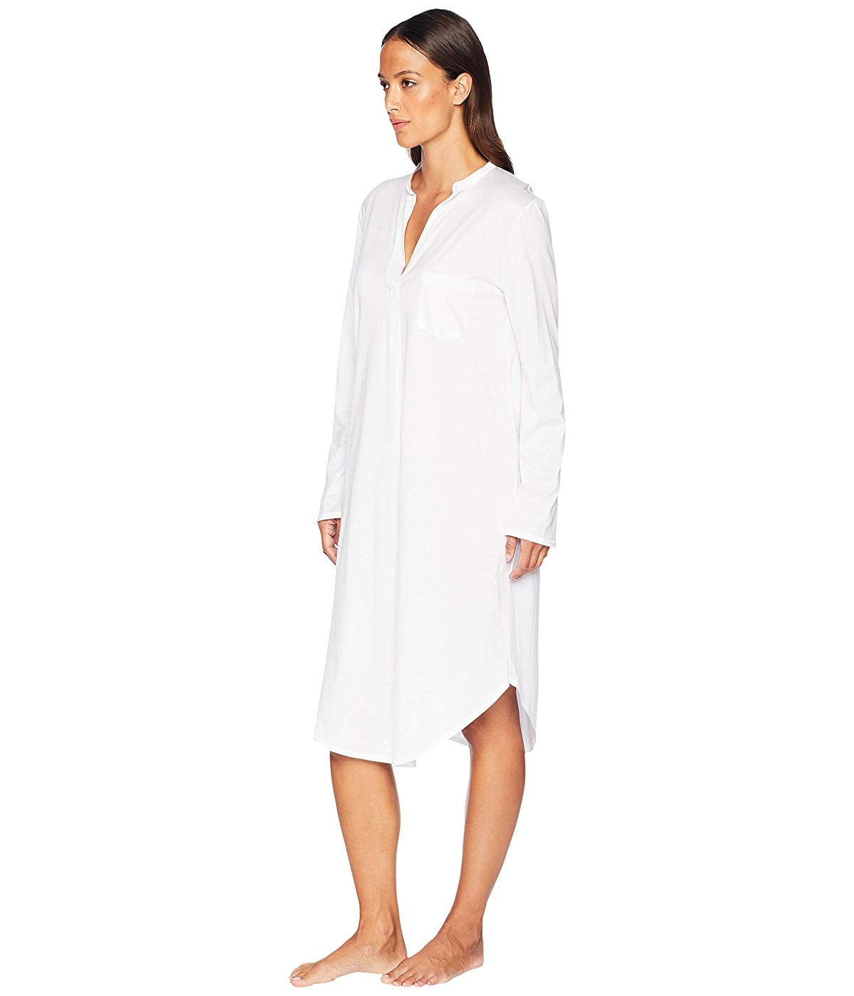 hanro long sleeve nightgown