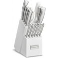 thumbnail image 2 of Cuisinart C77SS-15PK 15-Piece Stainless Steel Hollow Handle Block Set, Glossy White, 2 of 6