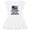 AA-White, variant on Inktastic Fireman Daddy is a Firefighter Girls Baby Dress