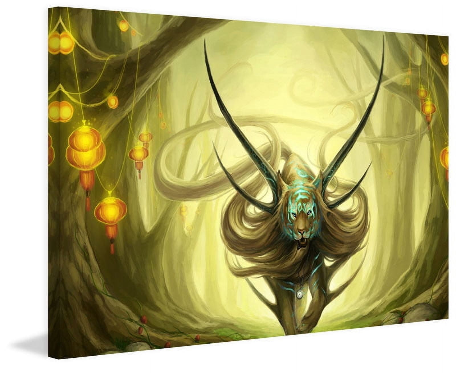 Marmont Hill "God of Evanescence" Painting Print on Canvas