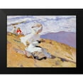 thumbnail image 2 of Sorolla y Bastida, Joaquin 24x19 Black Modern Framed Museum Art Print Titled - Capturing the moment, 2 of 5