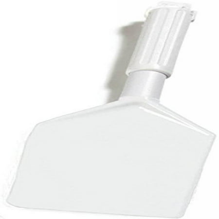 Carlisle 4035002 White 13-1/2-Inch Sparta Spatula with Plastic Handle (Case of 6)