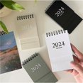 thumbnail image 4 of Small Desk Calendar 2023-2024, Mini Desk Calendar From Aug. 2023 - Dec. 2024 For Planning Organizing Daily Scheduler, Small Calendar 2024 For Home Off, 4 of 4