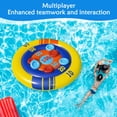 thumbnail image 3 of Tableros inflables de verano con 6 juegos de discos, bandeja inflable para niños, deportes acuáticos JShteea El nuevo, 3 of 9