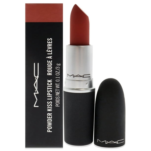 MAC Lápiz labial Pintalabios Powder Kiss - 316 Devoted To Chili 0.1 oz MAC Lápiz labial 0.1 oz