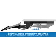 Mount-It! Under Desk Computer Keyboard and Mouse Tray, Ergonomic