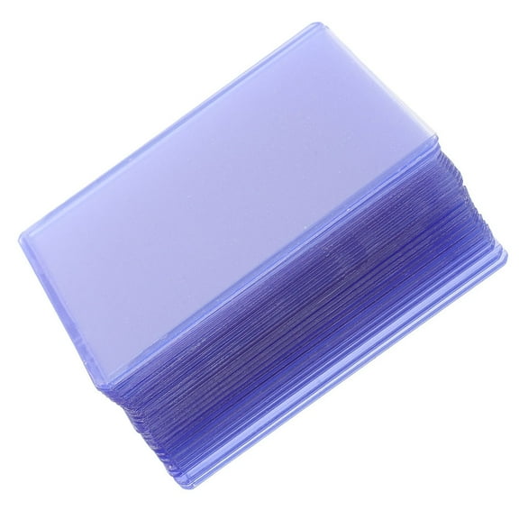 WHAMVOX 30pcs Game Card Holder Protector Plastic Play Cards Cover 3inch Cards Protective Sleeves