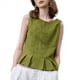 thumbnail image 3 of Blusas Sin Mangas de para Mujer, Blusas Casuales de Verano Verde L, 3 of 10