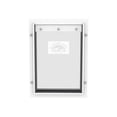 thumbnail image 3 of Hakuna Pets White Deluxe Aluminum Medium Door for Doors up to 2.76" Thick, for Cats and Dogs up to 42 lbs, 3 of 10
