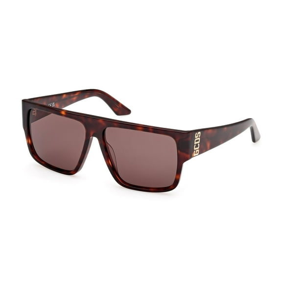 GCDS sunglasses GD0063 UNISEX 57/13/140 52E dark havana