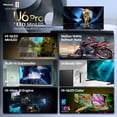 thumbnail image 3 of Hisense 65" U6 Pro Series Mini-LED 4K UHD Vidaa Smart TV (65U6SV Pro, 2026 Model) - Hi - QLED MiniLED, Native 144Hz, HDR10+, Dolby Vision IQ, Dolby Atmos, Built-in Subwoofer, 3 of 22