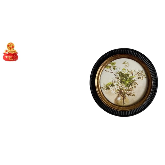 Adorno De Tesoro Festivo, Cornucopia De Resina Antigua, Arte Decorativo En Relieve, Artesanía Para Colgar En La Pared, Marco De Exhibición De Imágenes, Regalo De Inauguración De La Casa