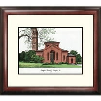 Hampton University Alumnus Framed Lithograph