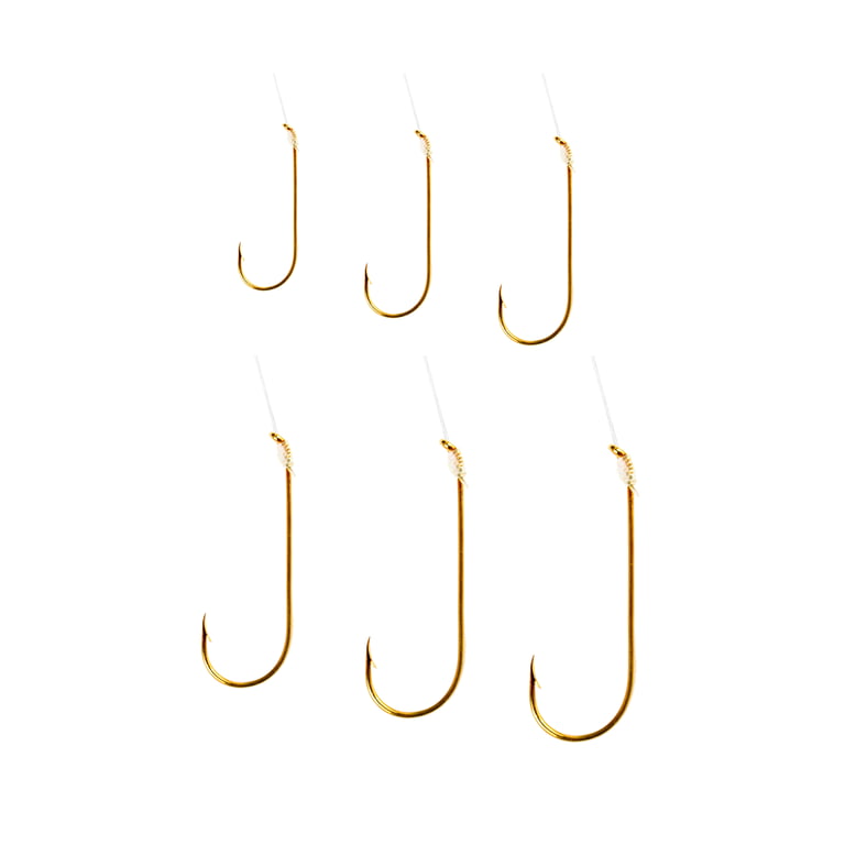Eagle Claw 121-4 Aberdeen Snell Fish Hook, Size 4