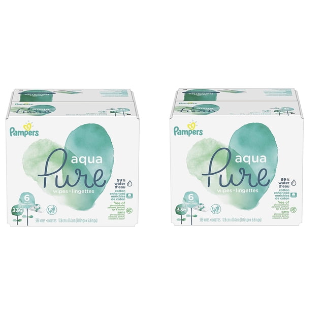 Toallitas Húmedas Pampers Aqua Pure Sensitive 672 Unidades