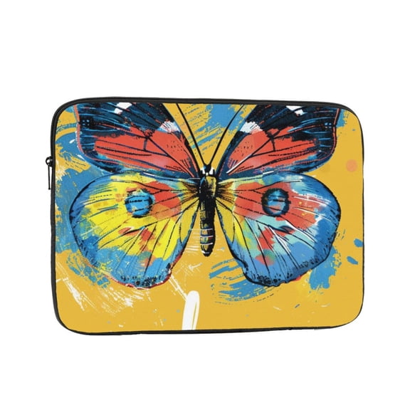 Watercolor Welcome Laptop Sleeve Bag Compatible With MacBook Air / Pro iPad MateBook Tablet Surface HP Lenovo Dell ASUS Acer Laptop Computer Protective Size: 10 inch