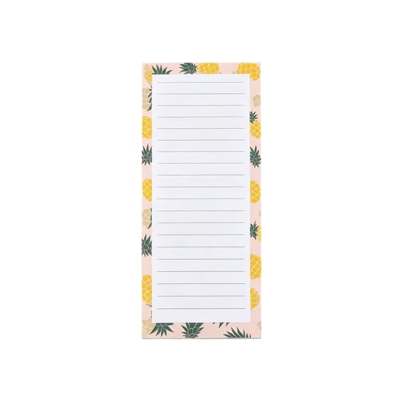 Tearable Memo Pad Notepad Planner Writing List Pineapple Fruit Design