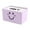 Purple, variant on Btomtd Tissue Box Cover Composite Board Scandinavian Tissue Box Holder for Coffee Table Household, Pink