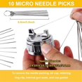 thumbnail image 5 of Sprayer Cleaning Kit 17 Pcs Multi-Purpose Paint- Brush Cleaner Tool with Nylon Mini Tube Brushes and Needles, 5 of 5