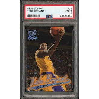 Graded 1996 Topps Kobe Bryant #138 Rookie RC Basketball Card PSA 9