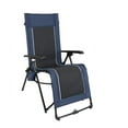 thumbnail image 4 of Ozark Trail Zero Gravity Lounger Camping Chair, Blue, Adult, 20.3lbs, 4 of 8