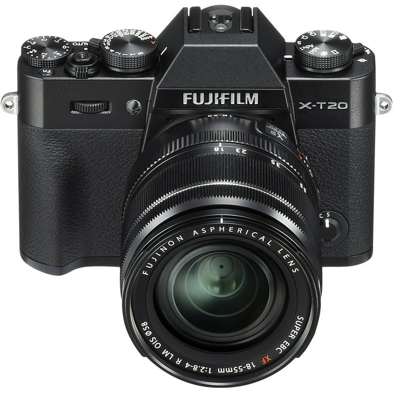 Fujifilm X-T20 Mirrorless Digital Camera with 18-55mm Lens (Silver