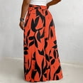 thumbnail image 4 of FchengtaiS Plus Size Womens Flowy Palazzo Pants Wide Leg Baggy Pants Boho Lounge Pants with Pockets, 4 of 7