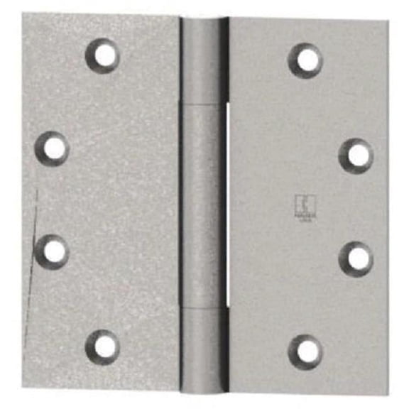 Hager Hinge AB70041226DNRP 4.5 x 4.5 in. NRP Steel Full Mortise Hinge - Satin Chrome