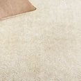 thumbnail image 6 of SAFAVIEH Glamour Flanagan Wavy Striped Runner Rug, Gold/Ivory, 2'3" x 8', 6 of 7