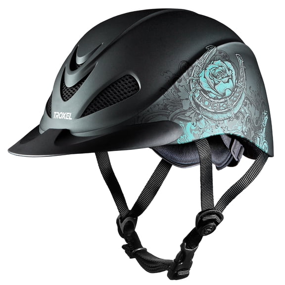 Troxel Rebel Helmet XL Turquoise Rose
