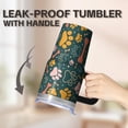 thumbnail image 5 of 20OZ Dog Paw Commute Tumbler with Handle Insulated Stainless Steel Cup Great Dog Lover Gifts Unique Birthday Christmas Presents for Women Men Perfect for Morning Commutes and Road Trips, 5 of 6