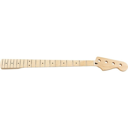 American Rock Maple Marching Bass - Mighty Mite MM2909 Jazz Bass Replacement Neck with Maple Fingerboard