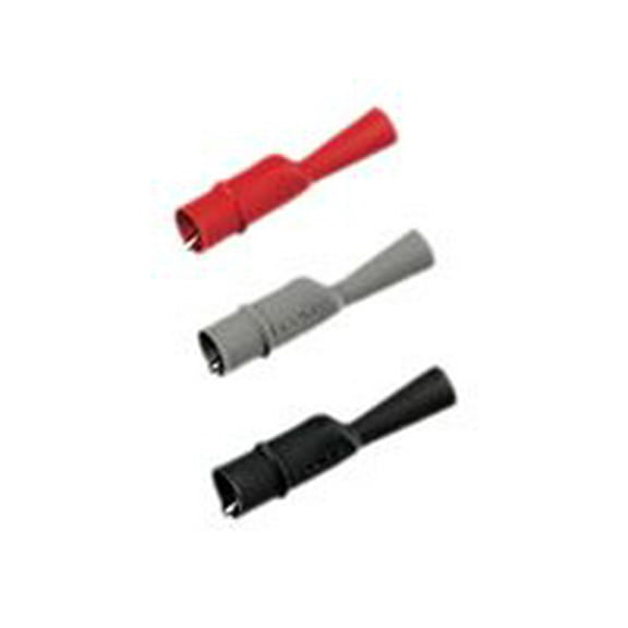Fluke - Testing device cable kit - alligator clip - black, red, green