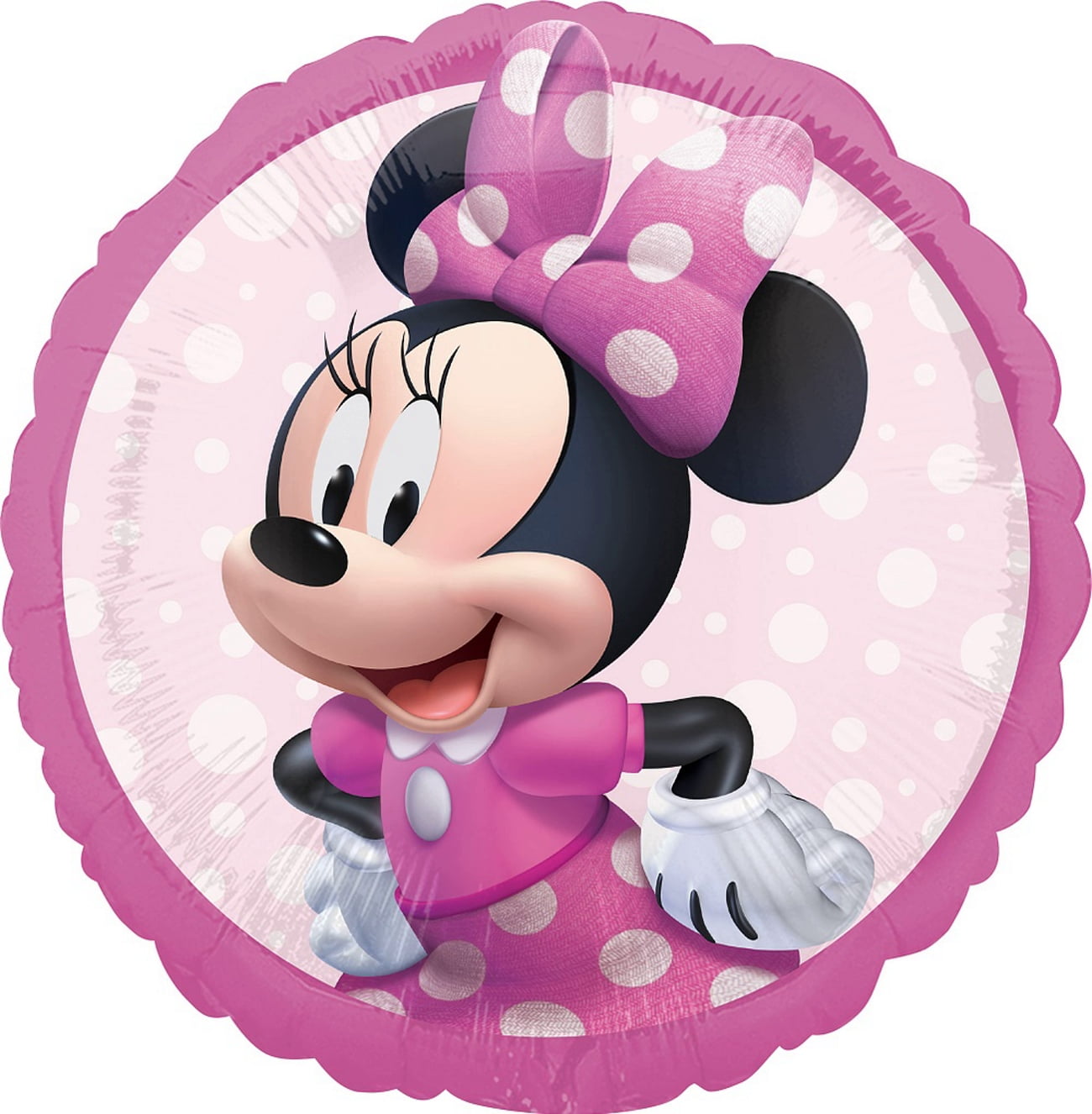 Minnie Mouse Party Supplies 4th Birthday Balloons Bundle with Character Mylar Balloons Heart Balloons and Big Number