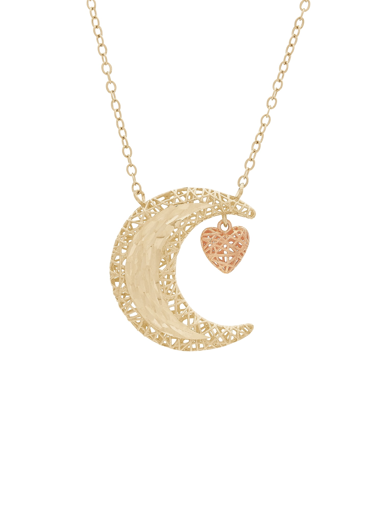 American Girl Doll Star and Moon Necklace