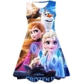 thumbnail image 2 of Frozen 2 vestido disfraces niñas princesa vestidos niños Snow Queen Cosplay ropa Anna Elsa vestir faldas elegantes ropa 1-10 Yrs10T Gao Jinjia LED, 2 of 2