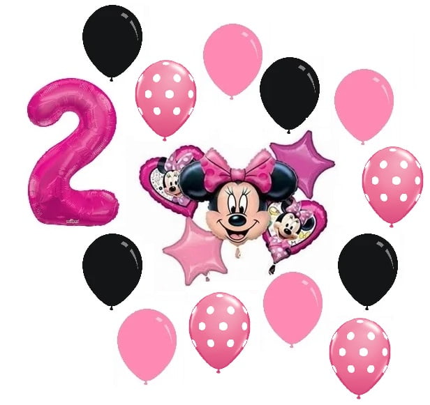 Mickey Mouse, Minnie, Spiderman & LOL Dolls Helium Foil Balloons - Happy Birthday Party Decor, Multicolored 4 thumbnail image