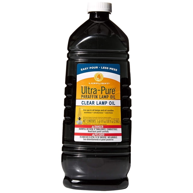 Lamp Oil Lamplight Ultrapure 3L (100 oz) para uso en interiores