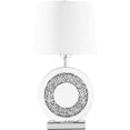 thumbnail image 1 of Elegant Decor ML9307 Stunning Contemporary Style Clear Table Lamp, Silver, 1 of 1